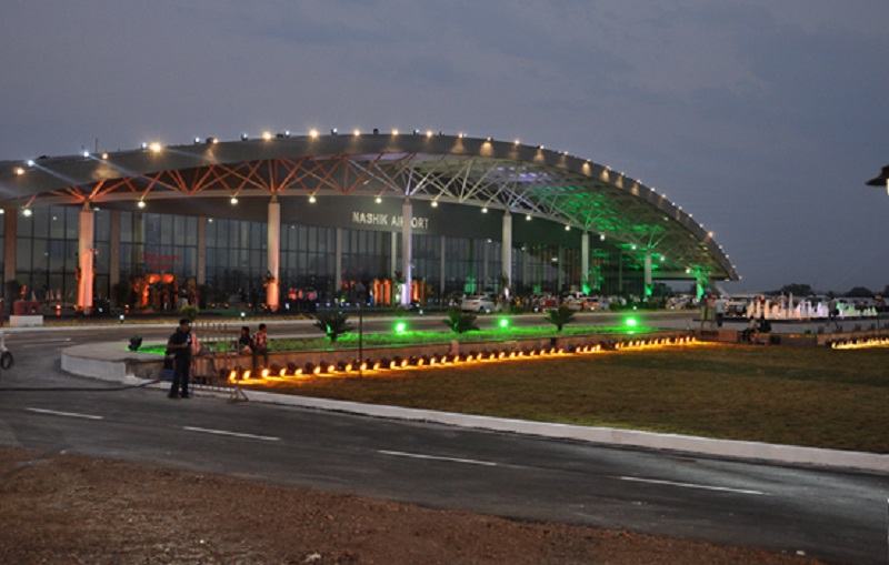 नाशिक विमानतळावर प्रवासी व मालवाहतुकीत विक्रमी वाढ ozar airport